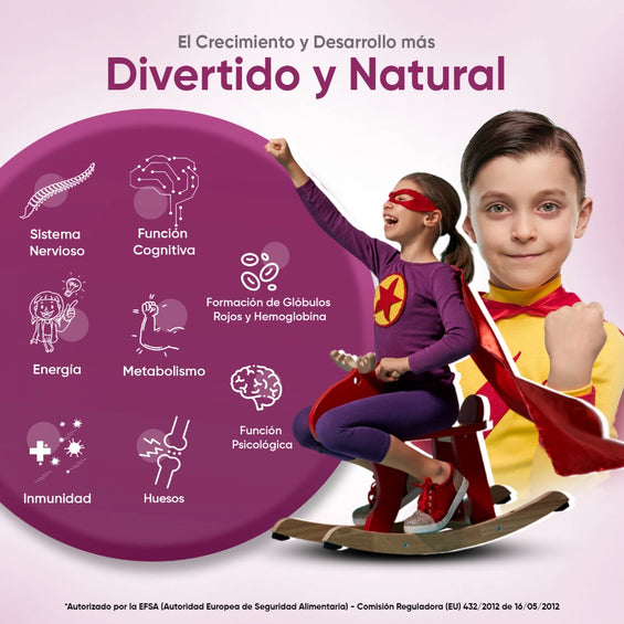 Beneficios de las gummies de hierro y vitamina c para niños