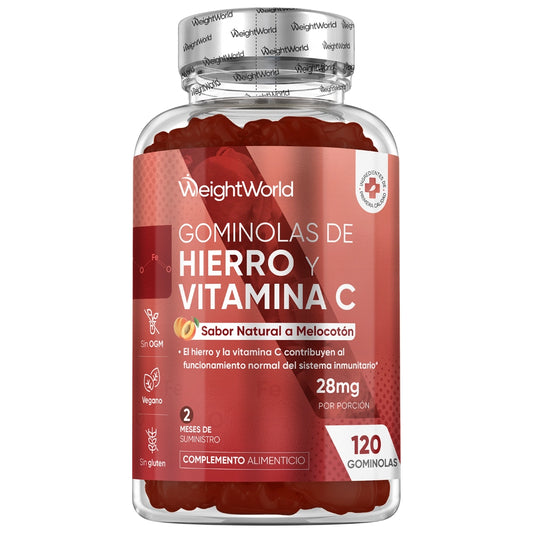 Gominolas de Hierro y Vitamina C