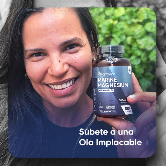 Súbete a la ola con el Magnesio Marino