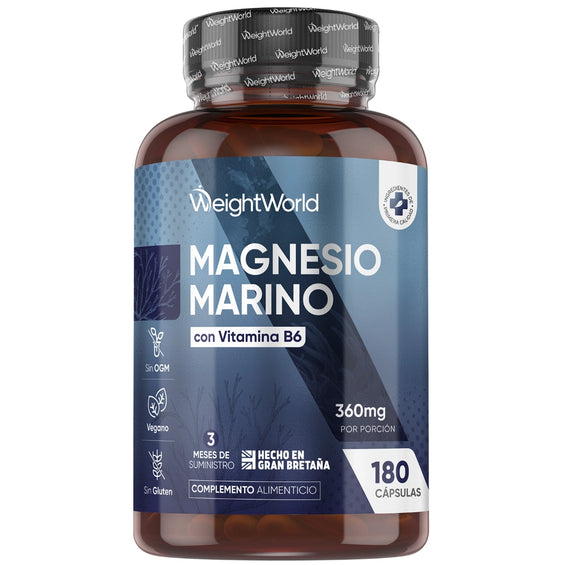 Magnesio marino con Vitamina B6