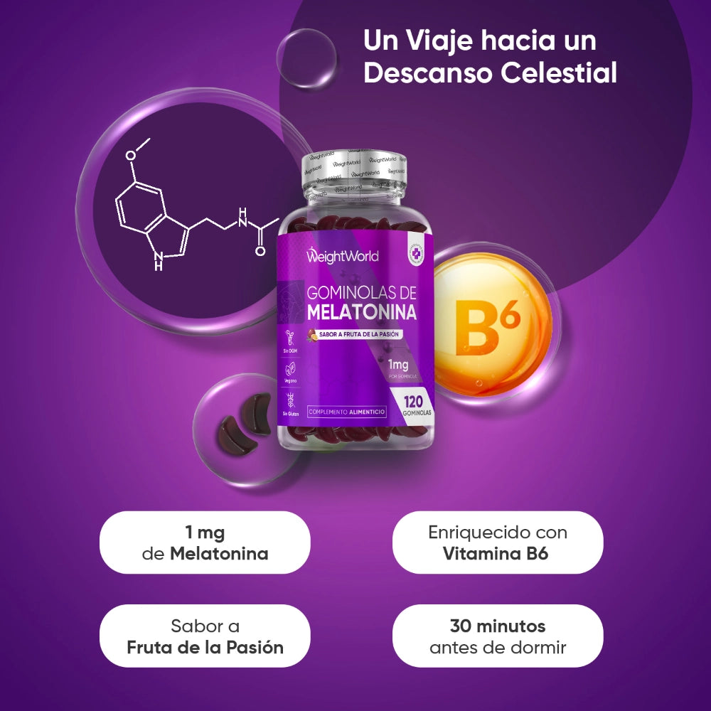 Melatonina 1 mg + Vitamina B6