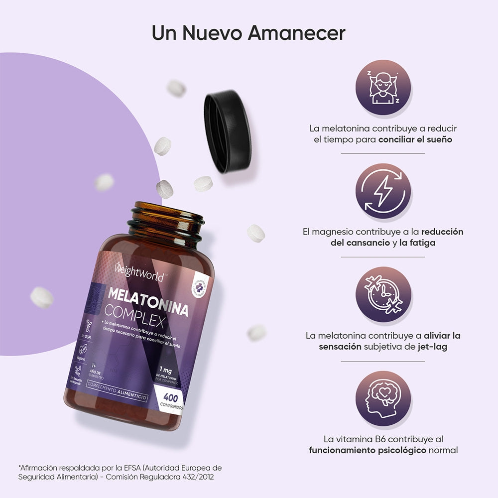 Melatonina para dormir