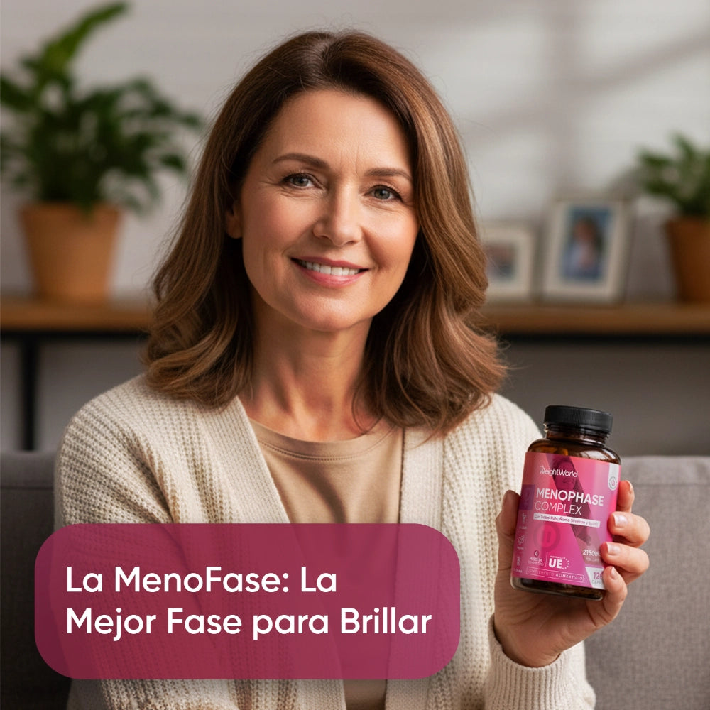 Suplemento apoyo durante la menopausia