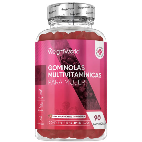 Gominolas multivitaminas para mujer