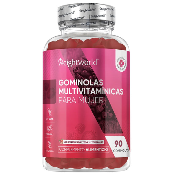 Gominolas multivitaminas para mujer