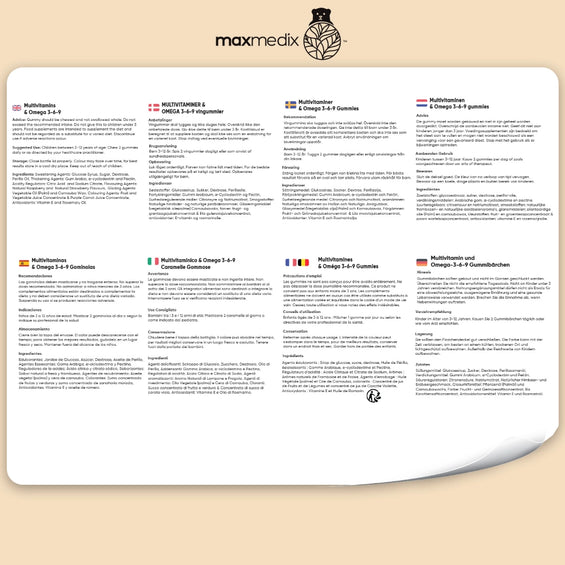 Cómo tomar las gummies multivitaminas para niños