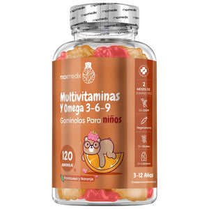 Gummies Multivitaminas y Omega 3 6 9 de maxmedix