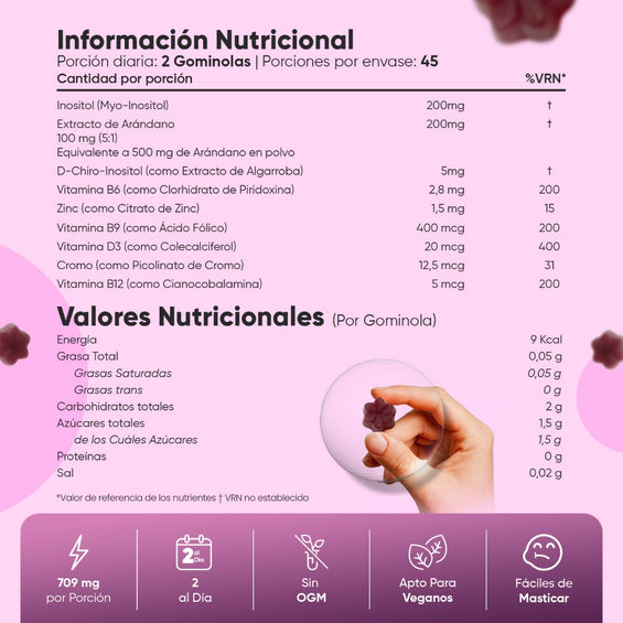 Información nutricional