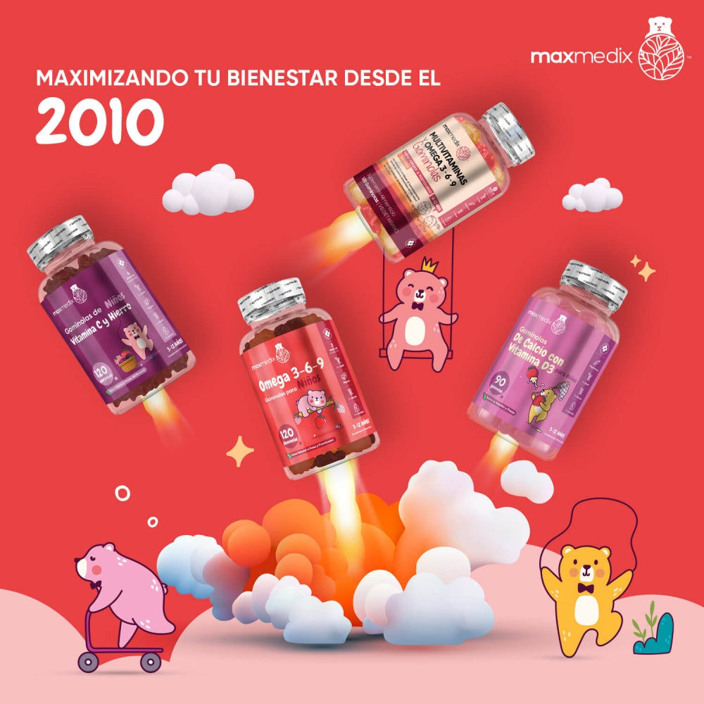 Maxmedix, líder en suplementos infantiles