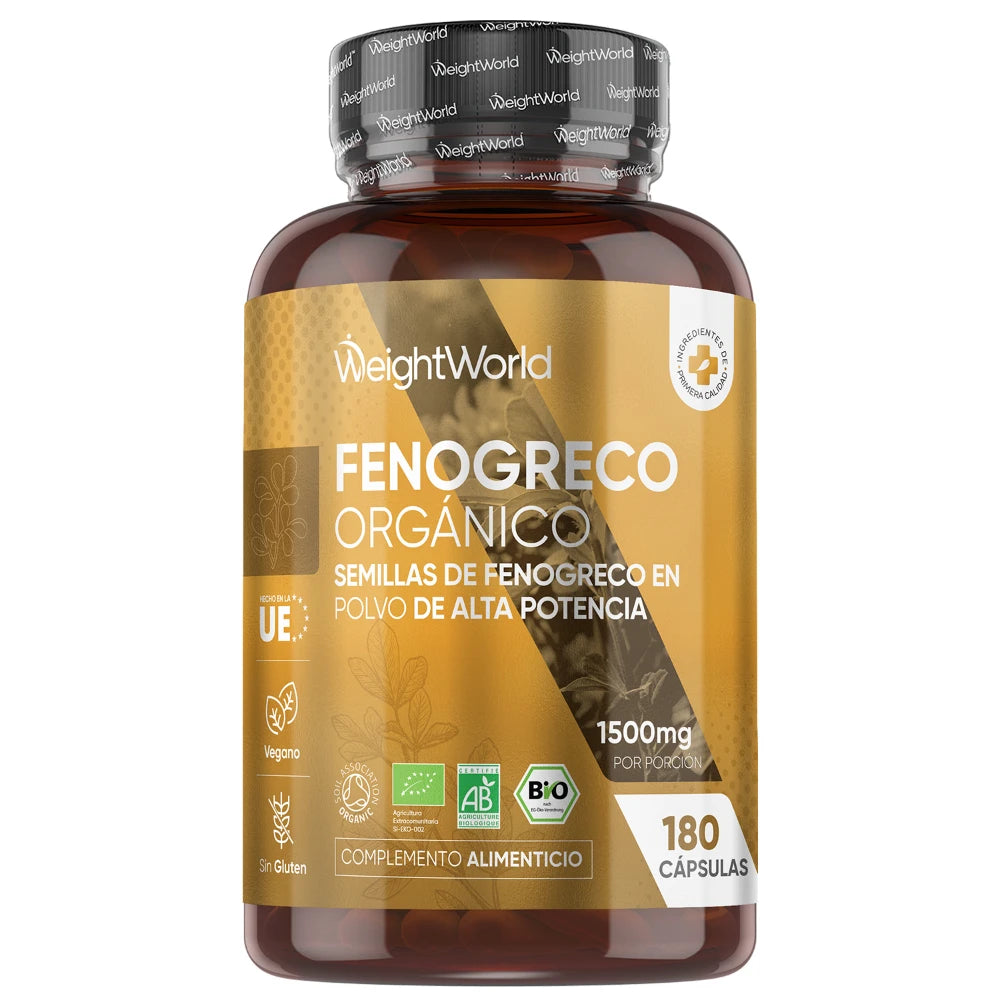 Suplemento de Fenogreco orgánico