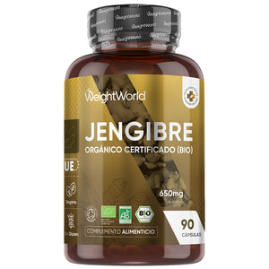 Cápsulas de Jengibre orgánico
