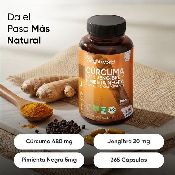Cúrcuma Orgánica Certificada