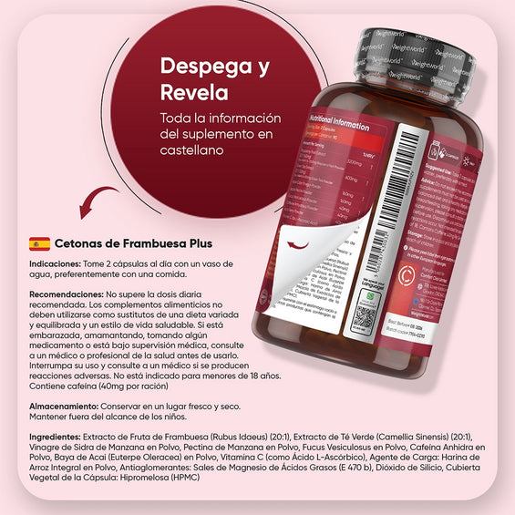 Cómo tomar el suplemento de cetonas de frambuesas plus