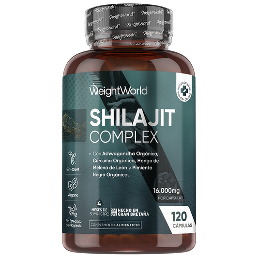 Shilajit Complex con Ashwagandha