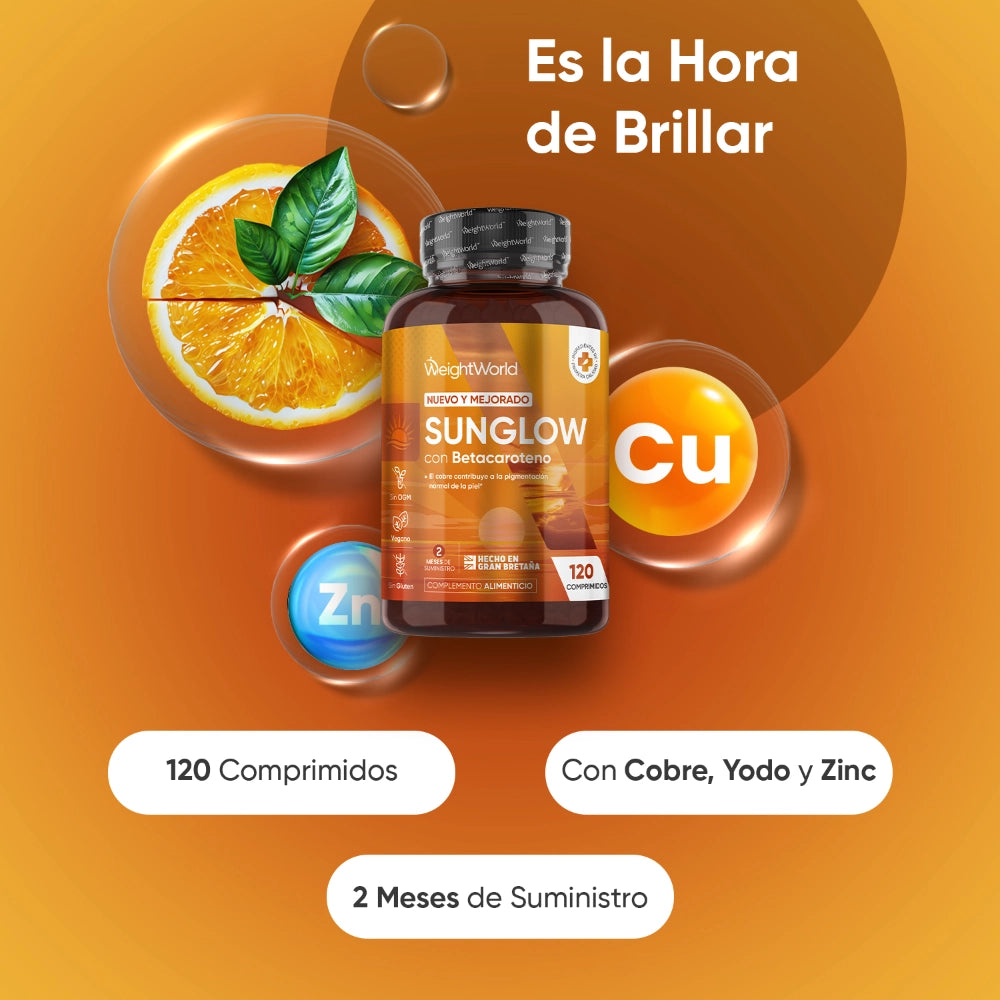 Sunglow con cobre, yodo y zinc