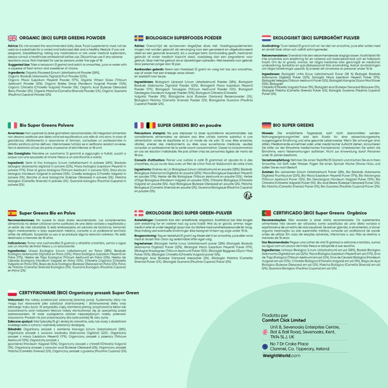 Cómo tomar Super greens en polvo