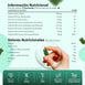 Información nutricional del suplemento Super Greens