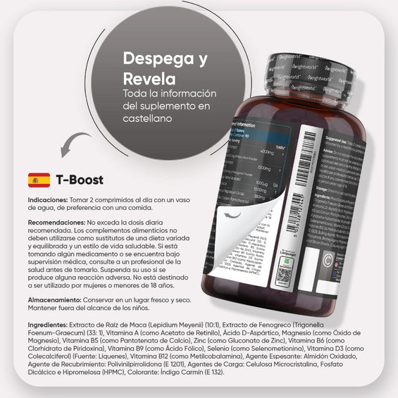 Recomendaciones de uso de este suplemento con maca andina