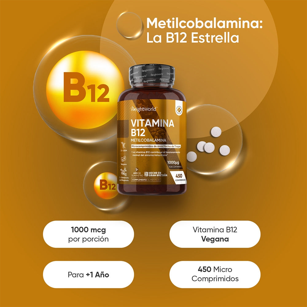 Propiedades de la vitamina B12 de WeightWorld