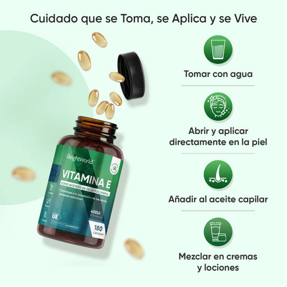Beneficios de la vitamina E