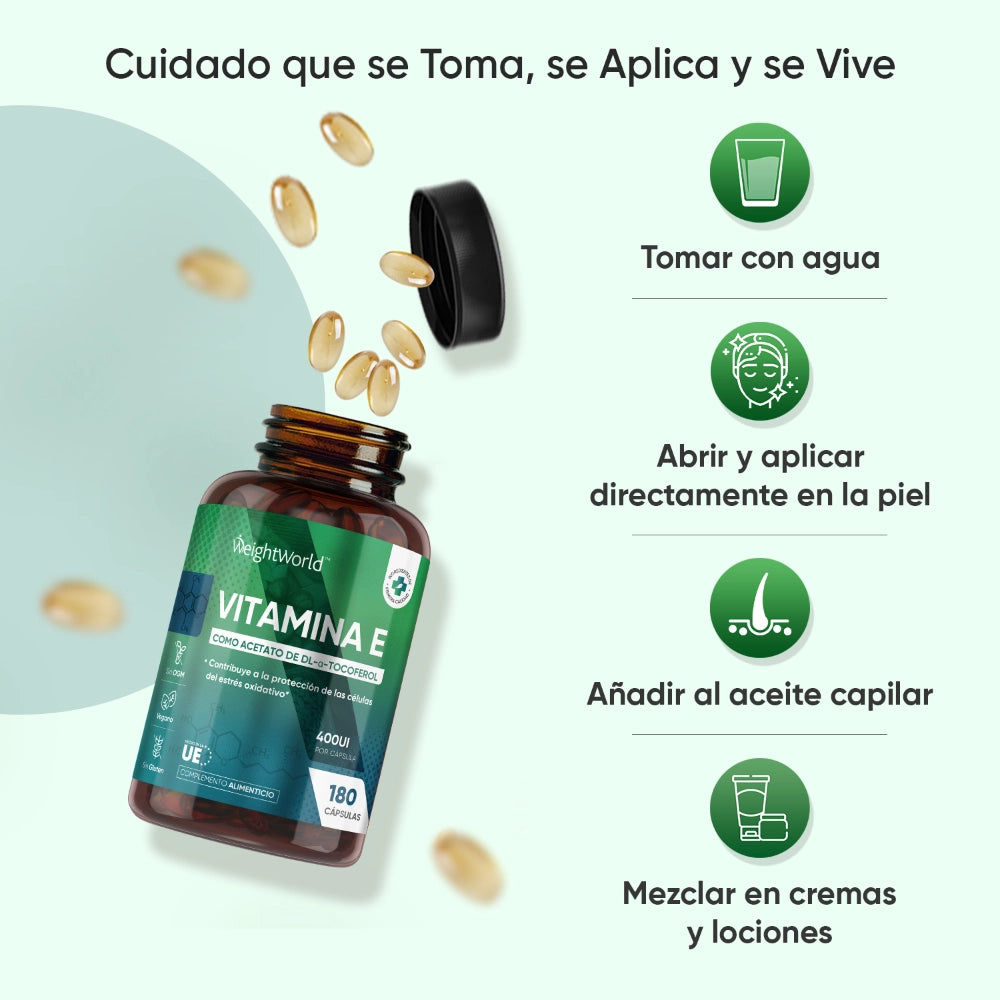 Beneficios de la vitamina E