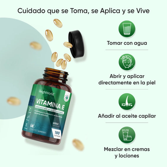 Beneficios de la vitamina E