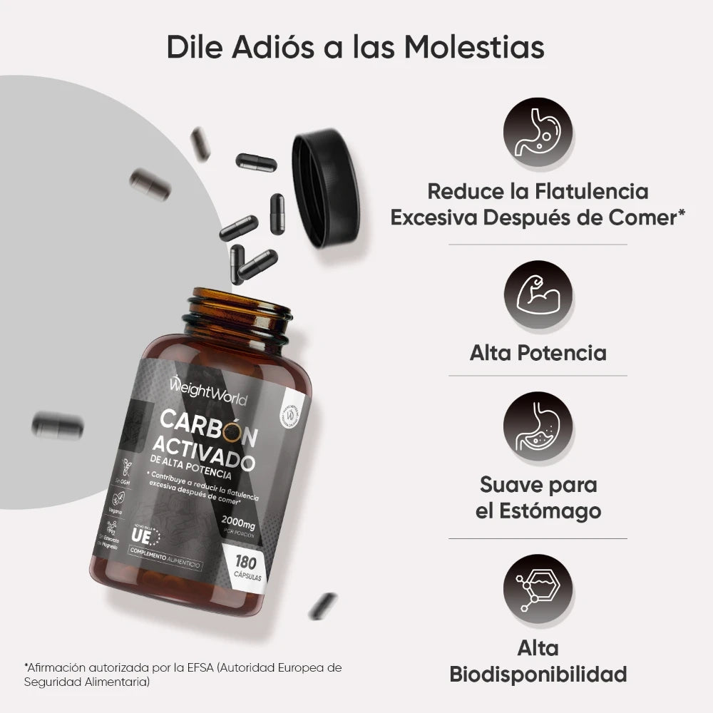 Beneficios de las cápsulas de carbón activado