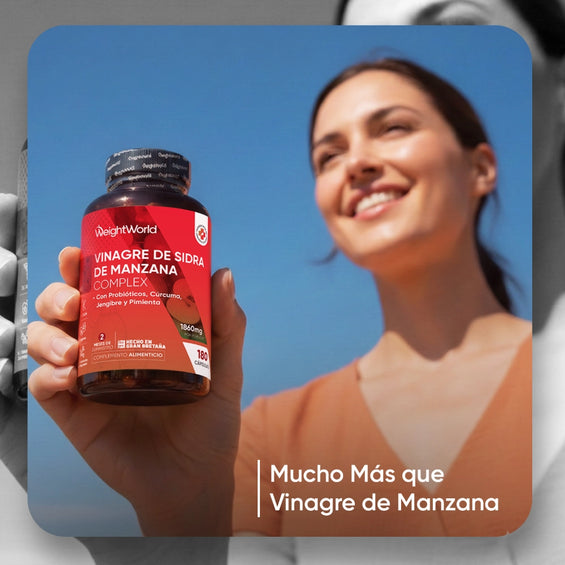 Cápsulas de Vinagre de sidra de manzana