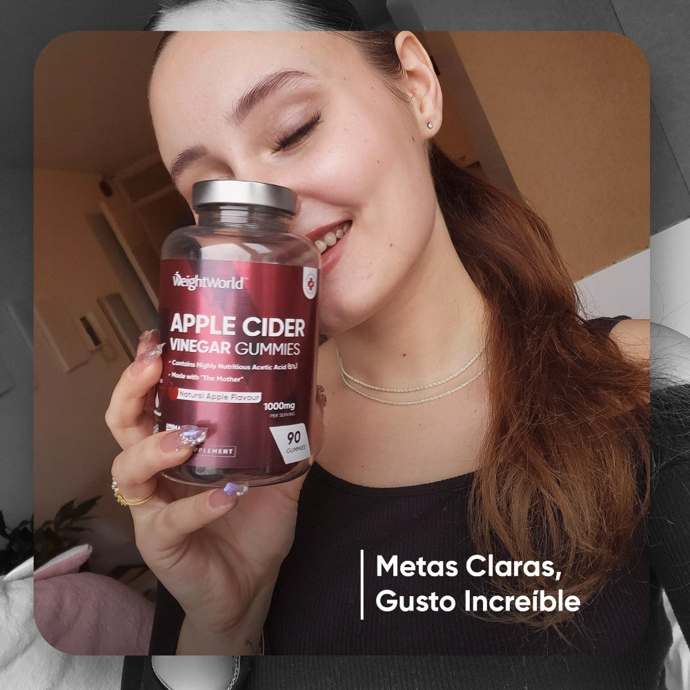 Gominolas de vinagre de manzana sin filtrar