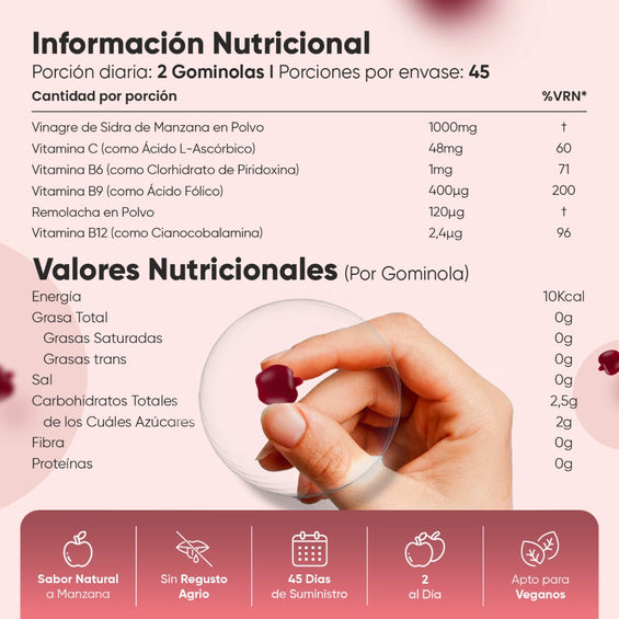 Información nutricional