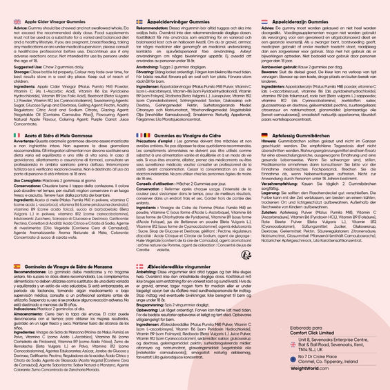 Cómo tomar las gummies de vinagre de sidra de manzana
