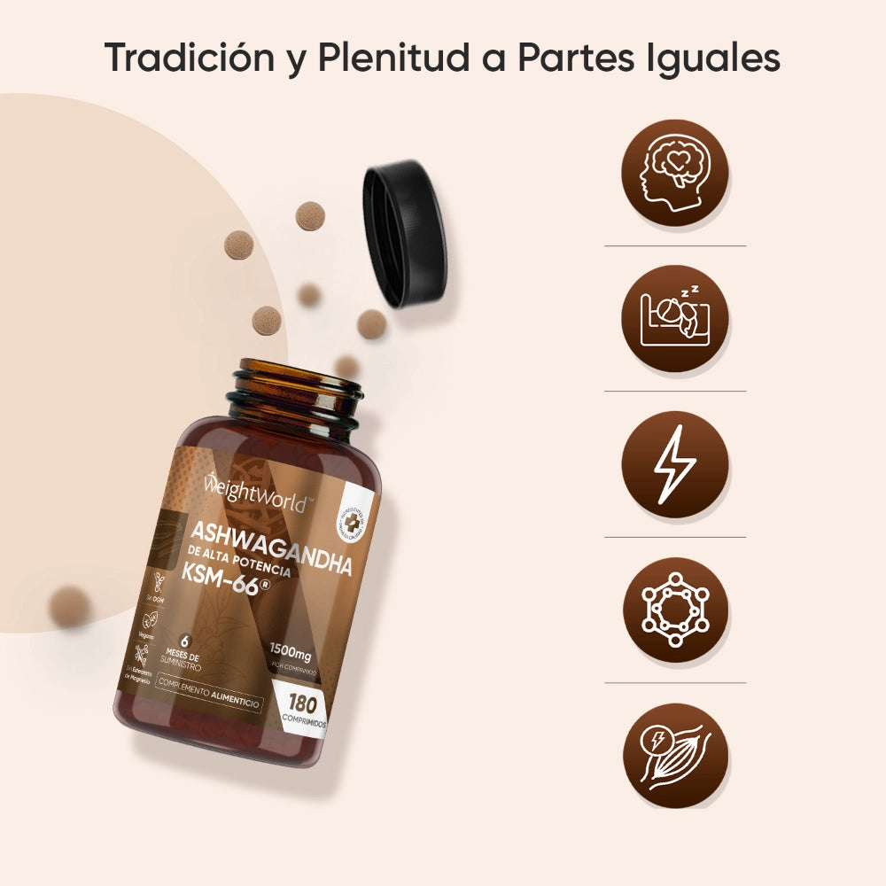 Beneficios de la Ashwagandha ksm-66