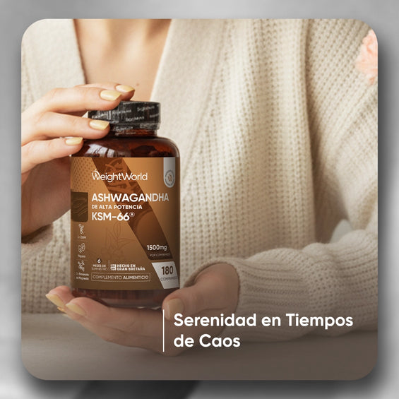Tu paz mental con Ashwagandha KSM-66