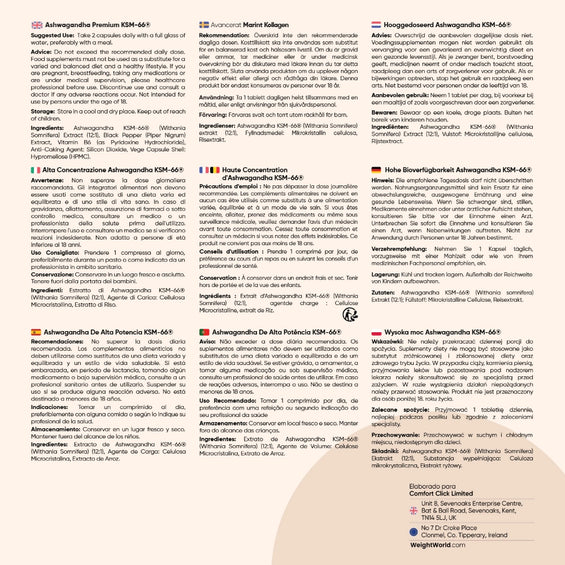 Cómo tomar los comprimidos de Ashwagandha KSM-66