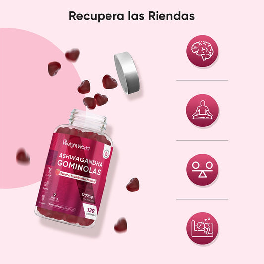 Propiedades de la Ashwagandha en gominolas