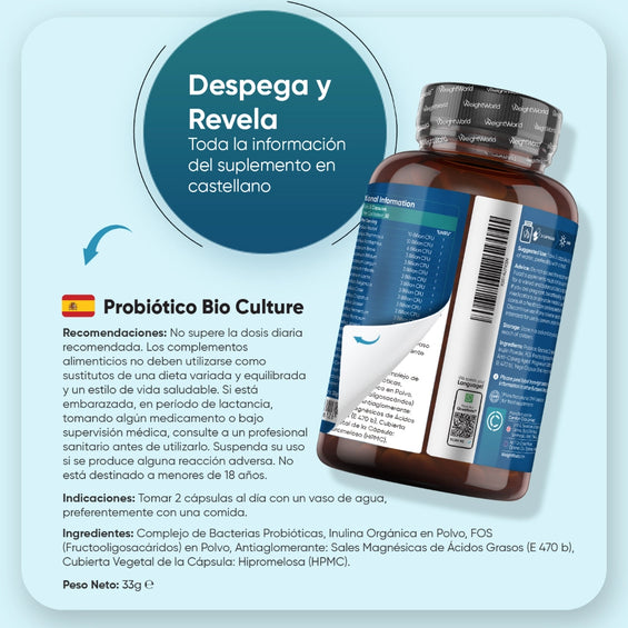 Uso de los probióticos Bio Culture