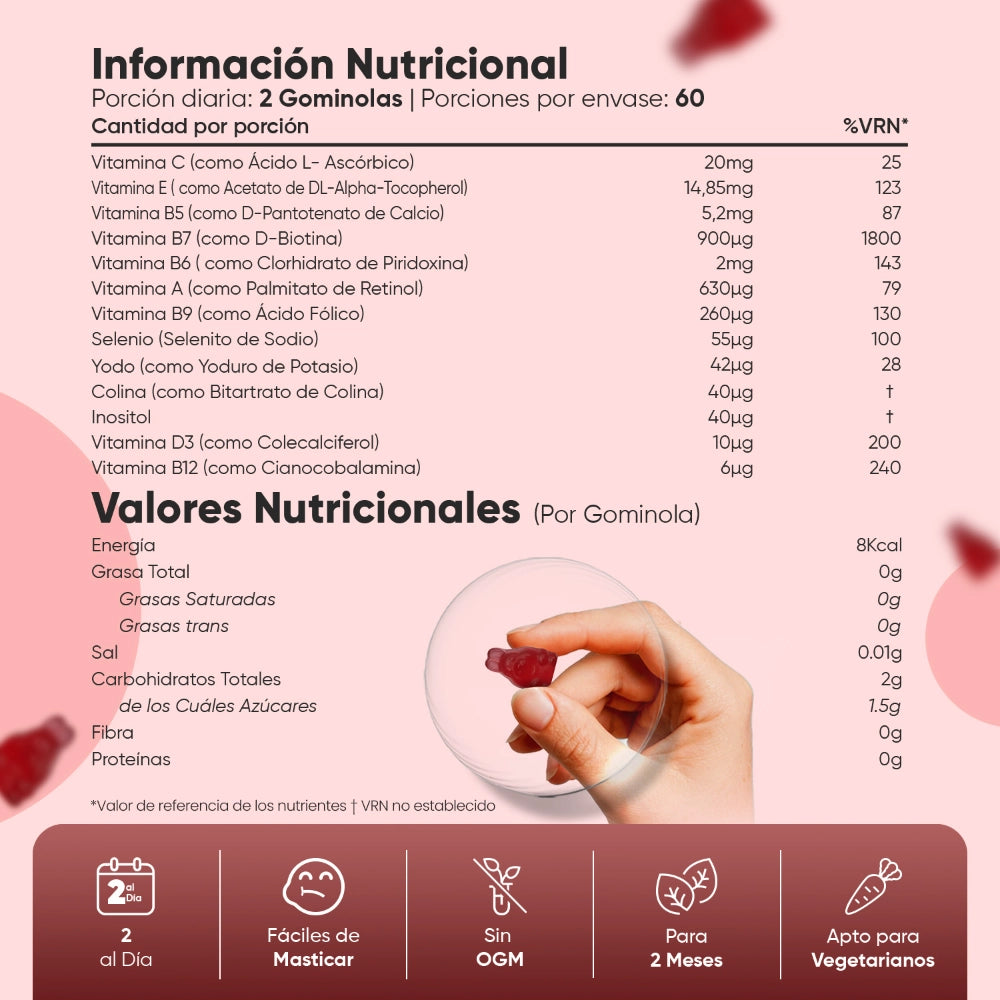 Información nutricional