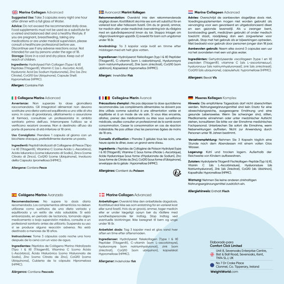 Recomendaciones Colágeno Marino con ácido hialurónico