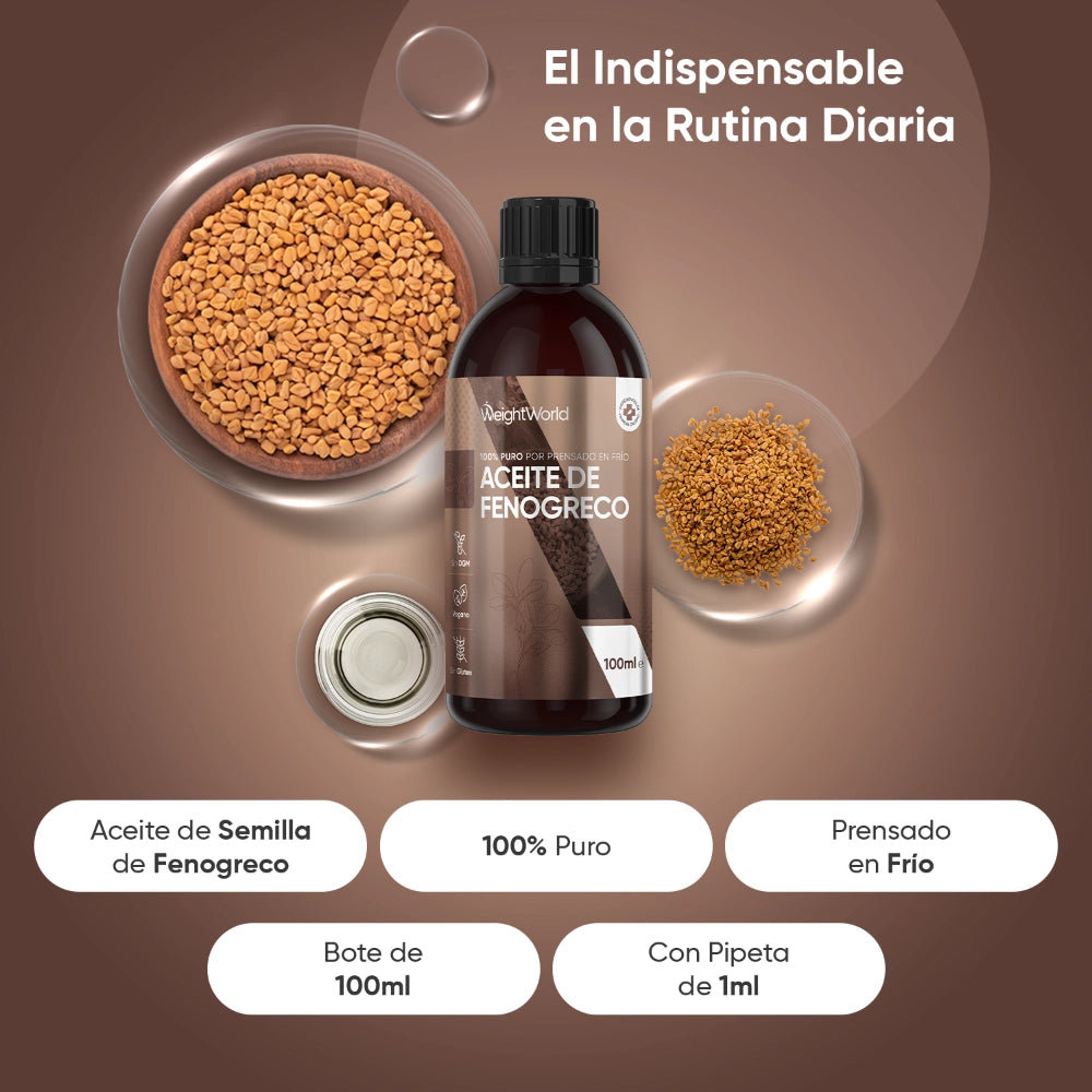 Aceite de Fenogreco máxima hidratación