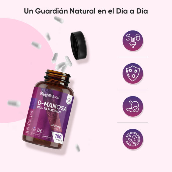 Beneficios de las cápsulas de D-manosa