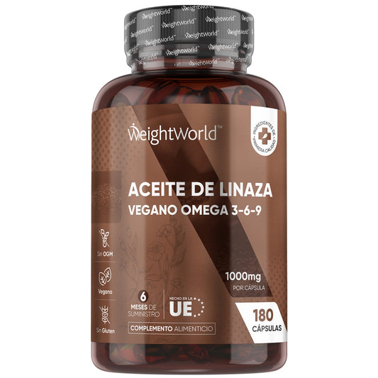 Aceite de Linaza apto para veganos