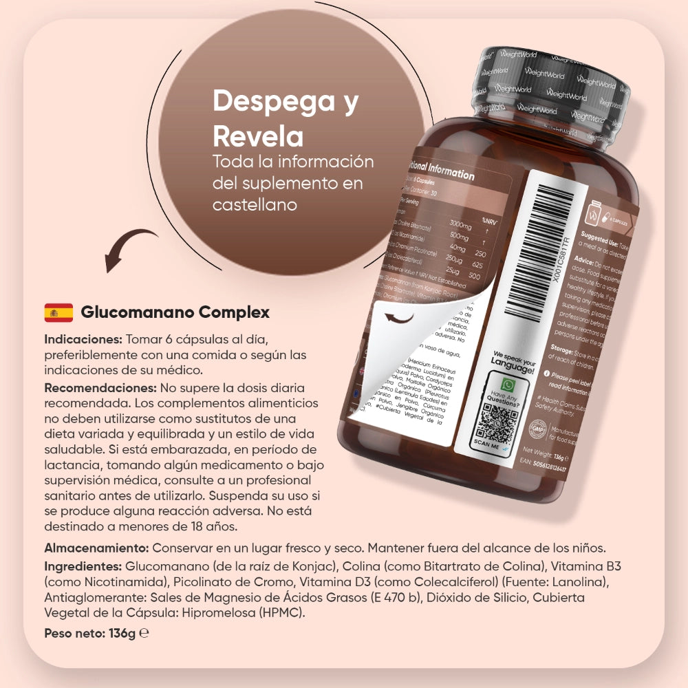 Recomendaciones Glucomanano