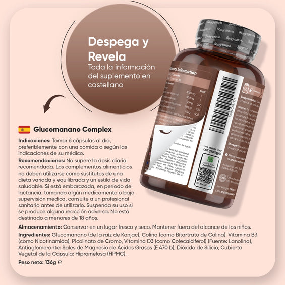 Recomendaciones Glucomanano