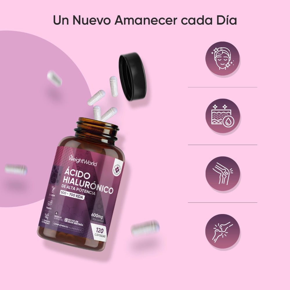 Beneficios de las cápsulas de Ácido Hialurónico