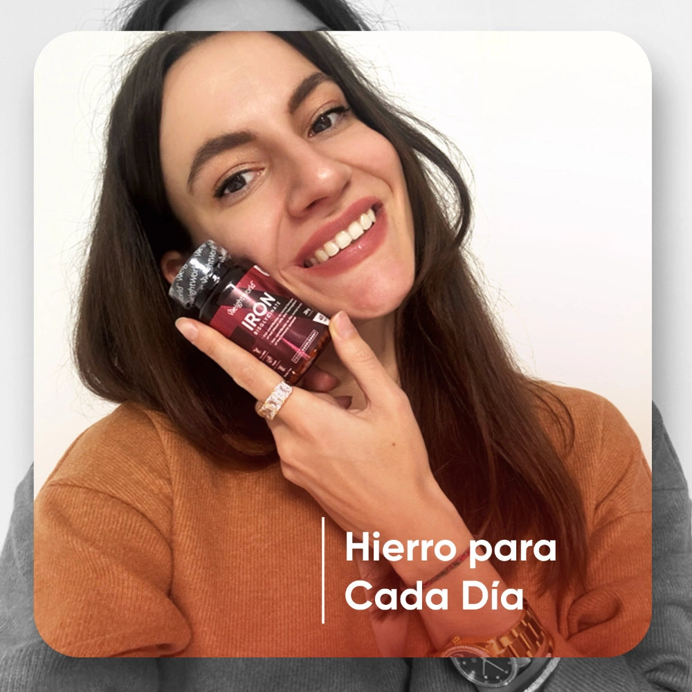 Suplemento Hierro natural testado