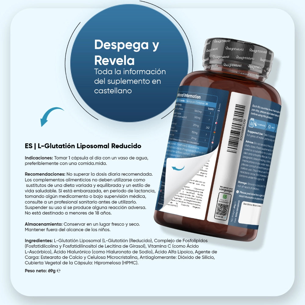 L-Glutatin Complex 90 Cpsulas - WeightWorld L-Glutatin Complex 90 Cpsulas - WeightWorld