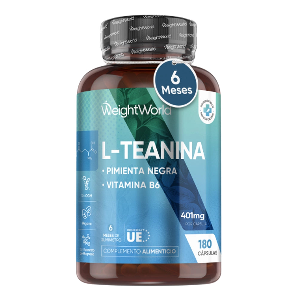 L-Teanina con pimienta negra y B6