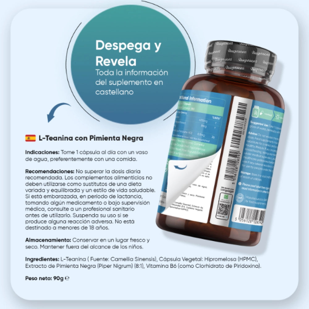 Recomendaciones de uso L-Teanina
