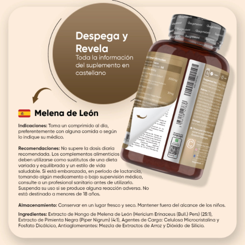 Cómo tomar el suplemento Melena de León