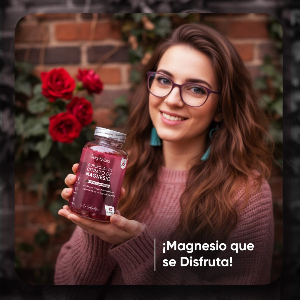 Suplemento de gominolas de Citrato de Magnesio